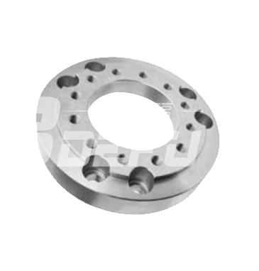 Pneumatisk borepatrontilslutningsflange